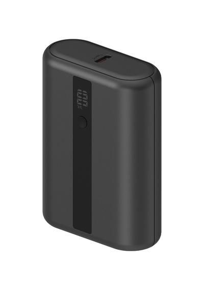 Compac Mini 3 10.000 Mah Dijital Gösterge 20w Type-c Ve 18w Usb Pd Hızlı Şarj Powerbank - Koyu Gri Koyu Gri