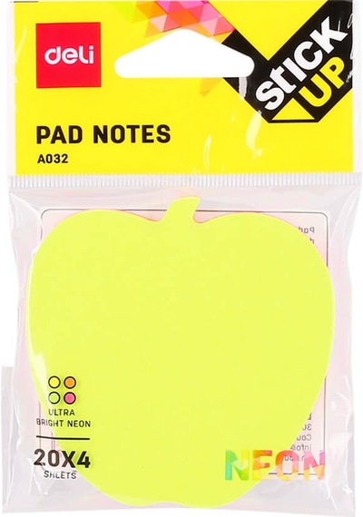 Deli Sticky Notes Pad Notes Şekilli A03202