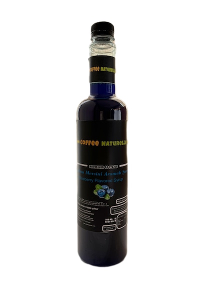 Coffee Naturelle Yaban Mersini Aromalı Kahve Şurubu 750 ML
