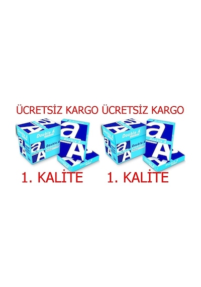 Double A Fotokopi Kağıdı A4 70 Gr 2 Koli 10 Paket 5000 Adet