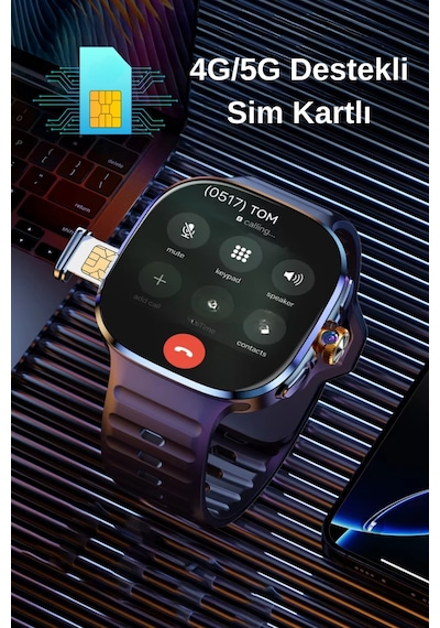 Wearfitpro Call Pro 4g/5g Sim Kartlı Btk Kayıtlı Kameralı 1100 Mah Batarya 54mm Amoled Ekranlı Yeni Akıllı Saat Wearfitpro Call Pro 4g/5g Sim Kartlı Btk Kayıtlı Kameralı 1100 Mah Batarya 54mm Amoled Ekranlı Yeni Akıllı Saat