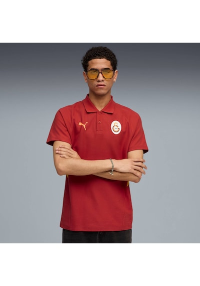 Puma Galatasaray Evostrıpe Erkek Polo 782905 01 KIrmızı