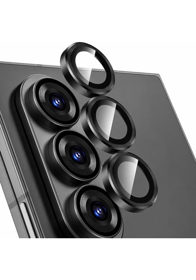 Microcase Samsung Uyumlu Galaxy Z Fold 8 Ultra Kamera Camı Lens Koruyucu Halka Set - Al8114