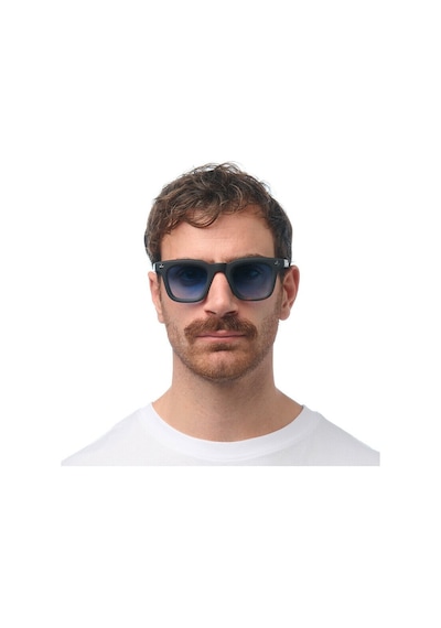 Okkia Firenze Unisex Güneş Gözlüğüsiyah Havana / Lens : Mavi Kahverengi