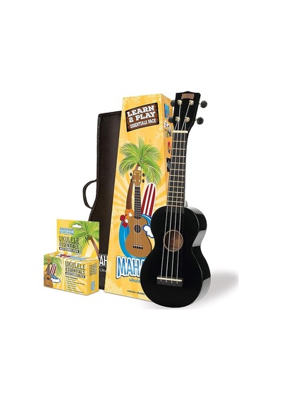 Mahalo Learn 2 Play Ukulele Seri Siyah