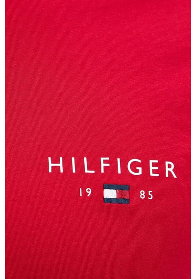 Tommy Hilfiger Erkek T Shirt Mw0mw41456 Xld Kırmızı Kırmızı