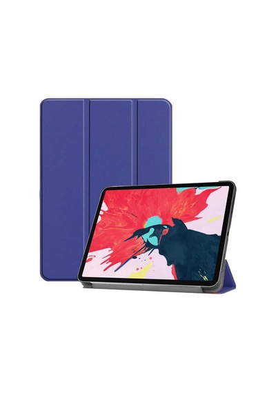 Apple Uyumlu iPad   Pro 12.9 2020 Smart Cover Standlı 1-1 Tablet Kılıf Tablet Kılıfı