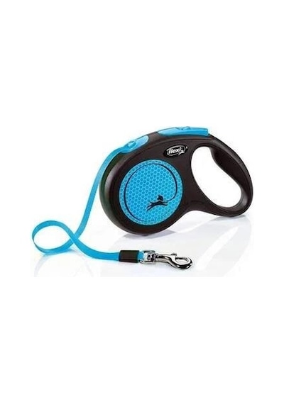 Flexie New Neon Mavi Medium Şerit Gezdirme 5 Mt Mavi