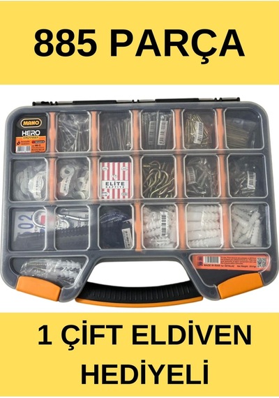 Vida Çantası 885 Parça Set