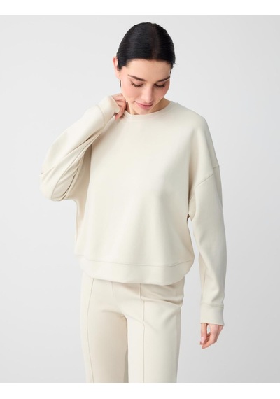 Jimmy Key Jimmy Key Taş Uzun Kollu Bisiklet Yaka Modal Örme Sweatshirt 5ww235403928