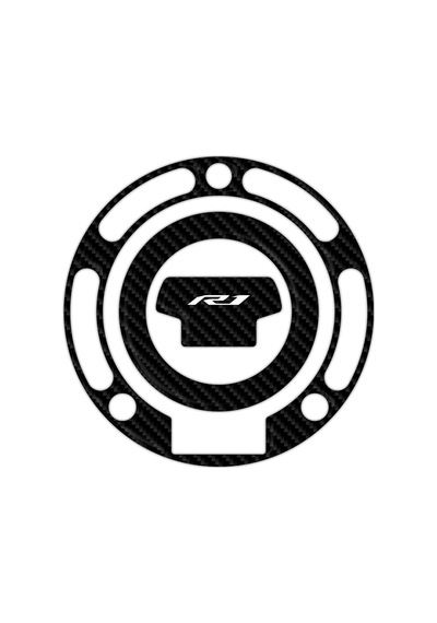 GP Kompozit Yamaha R1 2015-2023 Uyumlu Tank Pad Seti Karbon
