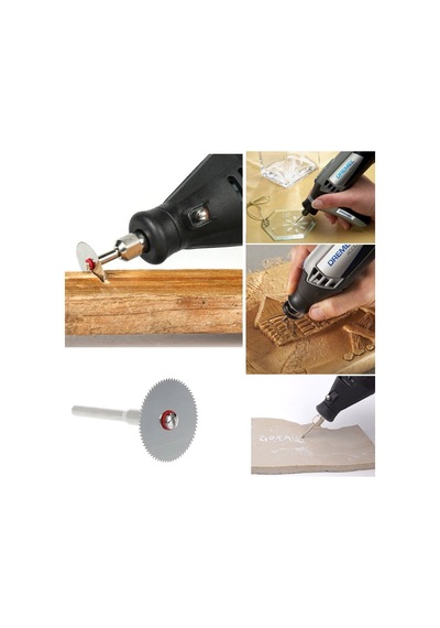 Mini Gravür Ahşap Metal Cam Aleminyum Yazme Kesme Disk Freze U