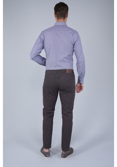 Bisse Kahve Gabardin Pamuklu 5 Cepli Spor Pantolon Pns24k24004 D11 Kahverengi