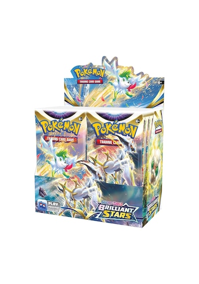 Pokemon Oyun Kartı Tcg Sword&shield Brilliant Stars Booster Pack - 2 Paket 20 Kart