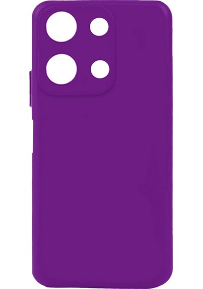 İnfinix Note 30 Kılıf Zore Biye Silikon Mor