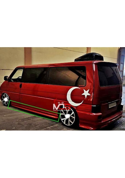 Vw Transporter T4 Uzun Şase Marşpiyel Fiberglass Boyasız