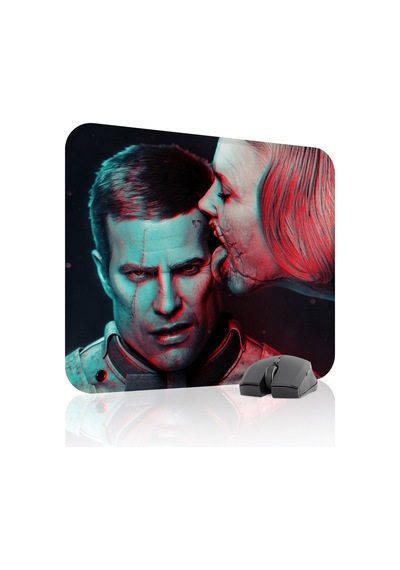 Wolfenstein Kaymaz Dikişli Kauçuk Oyuncu Mousepad V3 - 48x40 Xl Gaming Mouse Pad Fare Altlığı