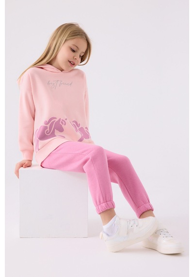 Rolypoly Kız Çocuk Pembe Eşofman Takımı Rp3473-c-v1 Pembe Rolypoly Kız Çocuk Pembe Eşofman Takımı Rp3473-c-v1 Pembe