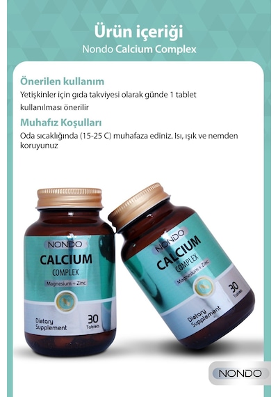 Nondo Calcium Complex 30   Tablet