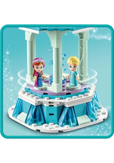 LEGO® Disney 43218 Anna Ve Elsa'nın Sihirli Atlıkarıncası 175 Parça