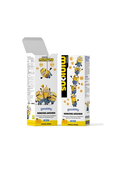 Goodday Mınıons Argının Sıvı Takvıye Edıcı Gıda 150 Ml Şişe