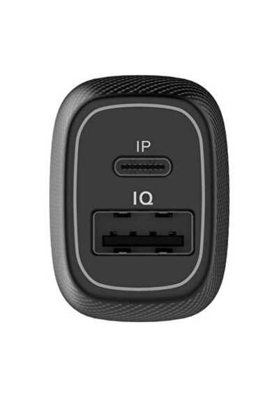 İkili Araç İçi Hızlı Şarj Başlığı Çakmaklık - Usb + Micro Kablolu