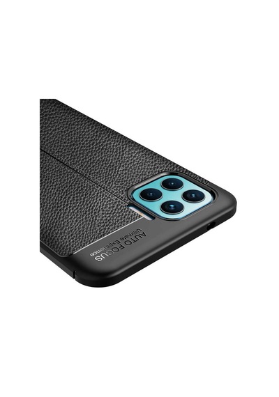 Oppo Reno 4 Lite Kılıf Zore Niss Deri Desenli Silikon Kılıf