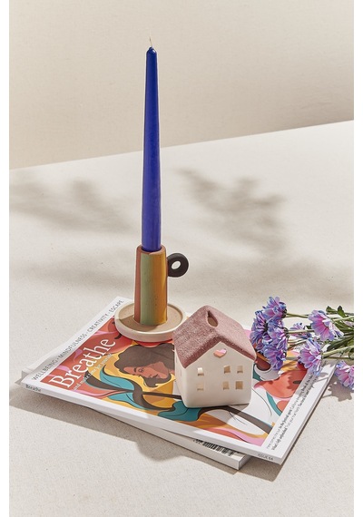 Pasabahce Pembe Home Seramik Tealight Mumluk S - 1 Adet
