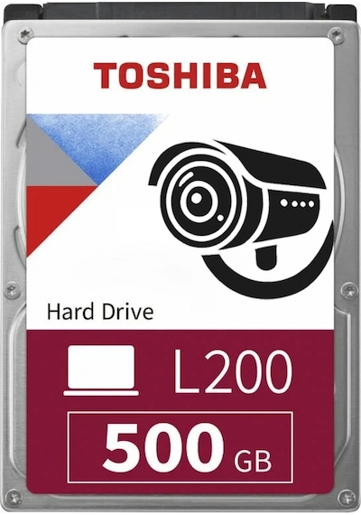 500gb Toshıba Mq01abf050 Dvr/nvr/nb/pc 2.5 Güvenlik Kamera Diski