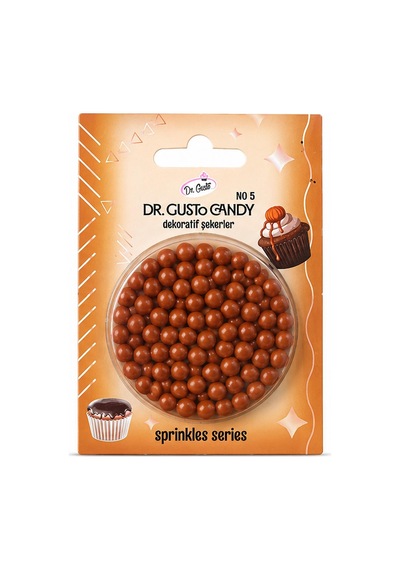 Dr. Gusto Bonbon Draje Bakır Pasta Süsleme Şekeri