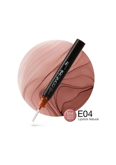Ink Lıpstıck Rose E-04 E04-Lipstick Natural