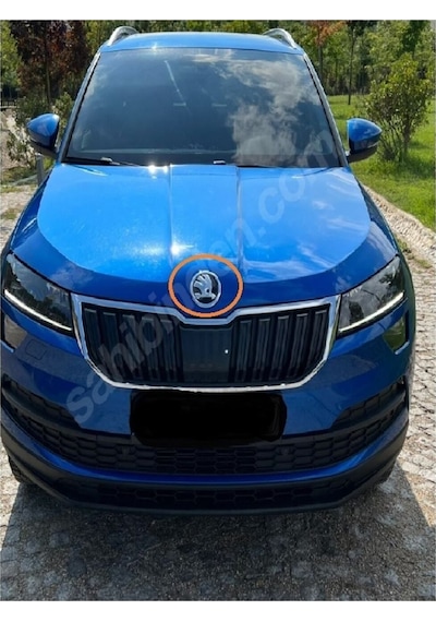 Skoda Karoq Panjur Arması Ve Bagaj Yazısı Seti 3'lü Takım