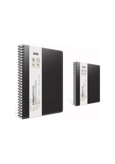 Gıpta Sunday 17x24 140 Yp Kareli Sp.Deri Kapak Defter 5043
