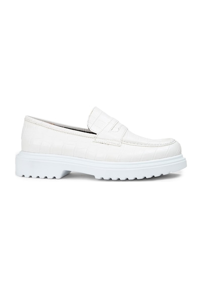 Deery Beyaz Kadın Loafer Ayakkabı - 01903zbyzp02 Beyaz