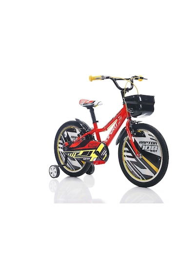 Corelli Raptor 16 Jant 25 Cm Kadro Siyah-kırmızı-beyaz Erkek Çocuk Bisikleti 4-6 Yaş Kırmızı