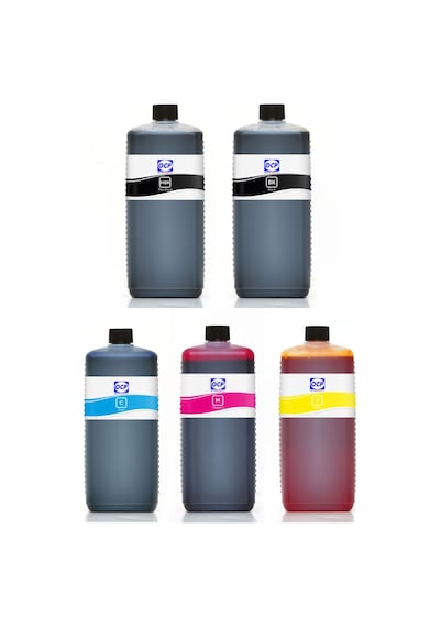 OCP Canon imagePROGRAF iPF840 Uyumlu Yazıcı Mürekkep Seti 1000ml 5 Renk