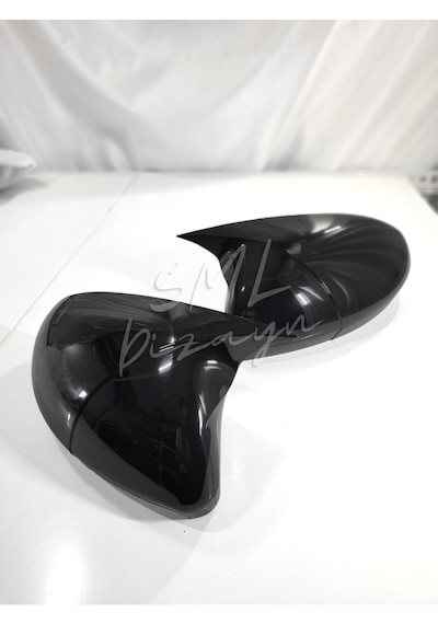 Renault Clio 5 2019-2022 Batman-Yarasa Ayna Kapağı (Plastik)
