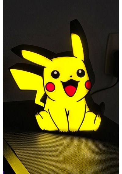 Pikachu Dekoratif Led Aydınlatma 603-1