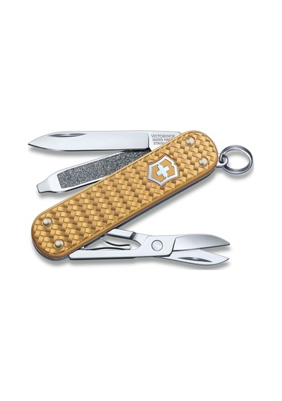 Victorinox Clasic Precious Alox Kamp Çakı Gold 0.6221.408g Çok Renkli