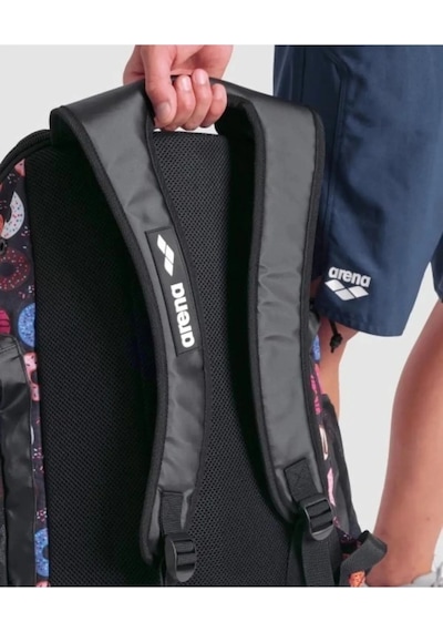 Arena Spıky Iıı Backpack 45 Allover / Donuts Spor Sırt Çantası Çok Renkli