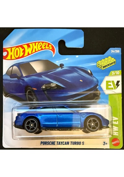 Hot Wheels Tekli Arabalar Porsche Taycan Turbo S Jjl01 Ev Çok Renkli