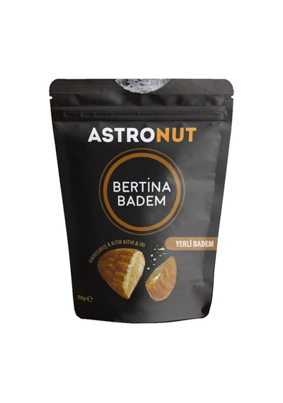 Astronut Kavrulmuş Bertina Badem 120 G - 3 Adet Tarı