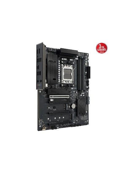 Asus B850 Max Gamıng Wıfı Amd B850 Am5 Ddr5 8000 Dp Hdmı 3x M2 Usb3.2 Wıfı 6e + Bt Aura Rgb 2.5gbıt Lan Atx 256gb A Kadar Ram Desteği 8+2+1