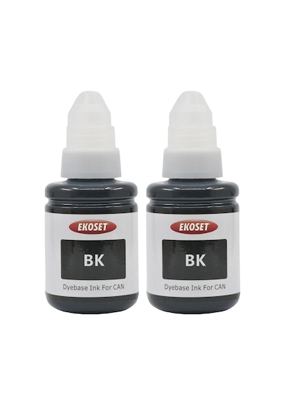 Ekoset Canon Pixma G3411 Uyumlu Siyah Mürekkep 2 Adet 135 Ml