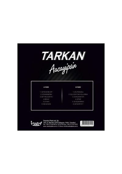 Tarkan Aacayipsin Plak