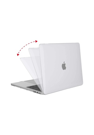 Apple Uyumlu MacBook Air 13" A1932 A2179 Kristal Şeffaf Koruma Kılıfı Kapak + Usb Çevirici Çok Renkli