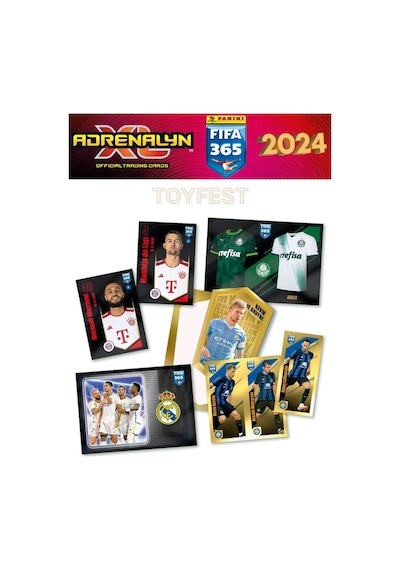 Panini Fifa 365 2024 Futbolcu Stickers Kartları - 12 Paket 60 Stickers
