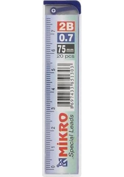 MIKRO CETVELLI MIN KALEM UCU 07 2B 75MM