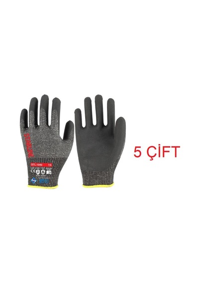 Starline Stl-1040 Köpük Nitril Kesilmez Eldiven 9 Beden 5 Çift