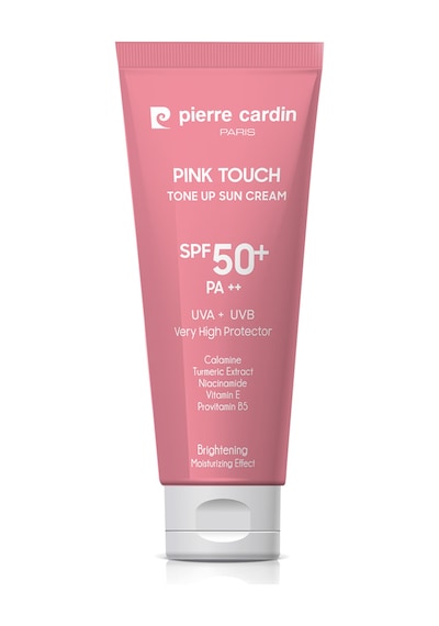 Pierre Cardin Ton Eşitleyici Aydınlatıcı Yüz Güneş Kremi Pink Touch Tone-up Spf50+/pa++ 50 Ml